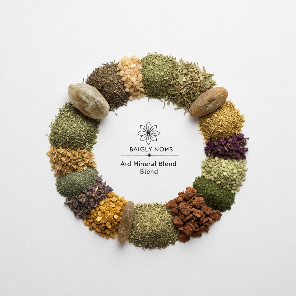 Herbal and mineral blend composition